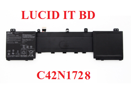 Genuine 71W C42N1728 battery for ASUS ZenBook Pro UX550GE-E2019T UX580GD-BN060T UX580GE-BN085T UX550GE-BN005R