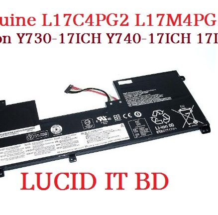 Genuine L17C4PG2 L17M4PG2 Battery for Lenovo Legion Y730-17ICH Y740-17ICH 17IRH