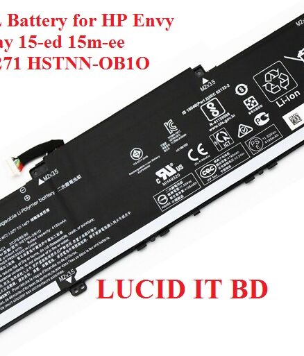 New BN03XL Battery for HP Envy x360 13-ay 15-ed 15m-ee L76985-271 HSTNN-OB1O
