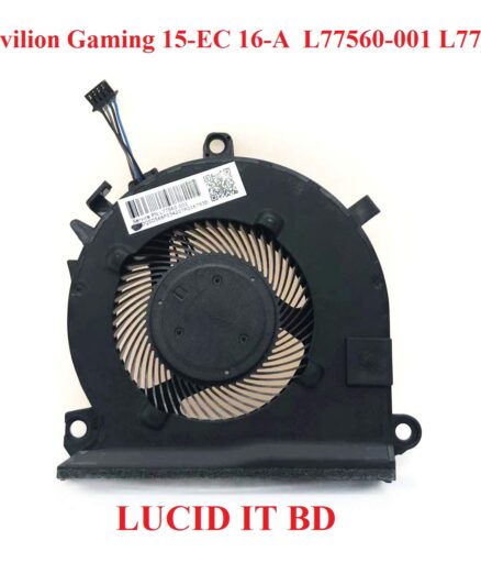 For HP Pavilion Gaming 15-EC 16-A Cpu Cooling Fan L77560-001 L77558-001
