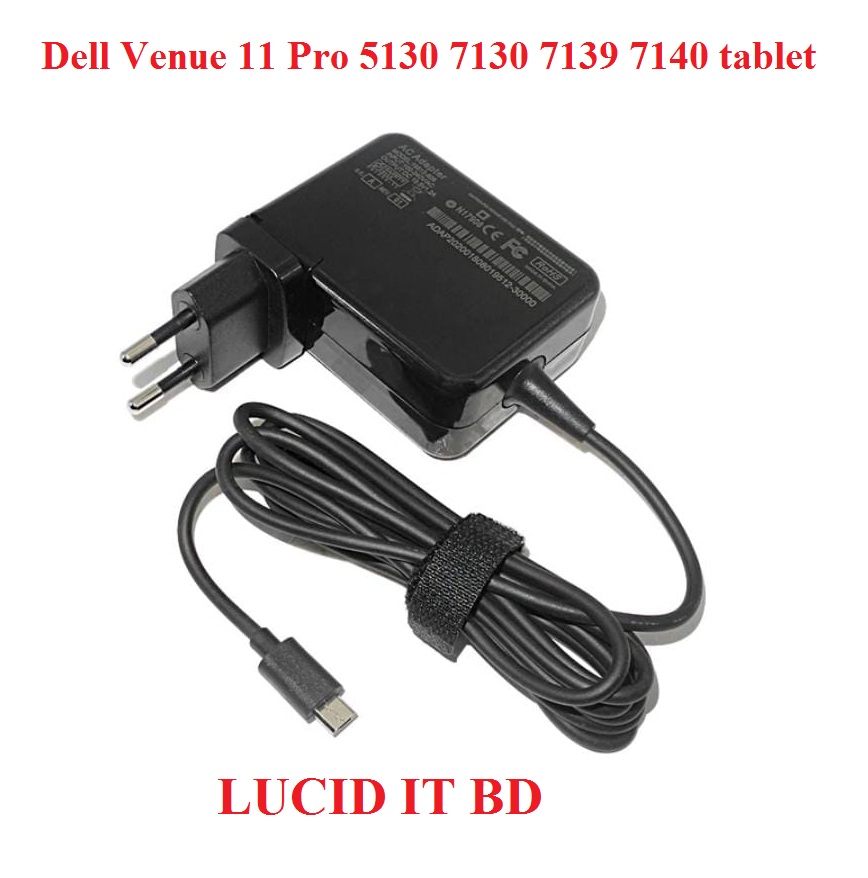 19.5V 1.2A 24W Laptop Power Adapter Wall Charger For Dell Venue 11 Pro...