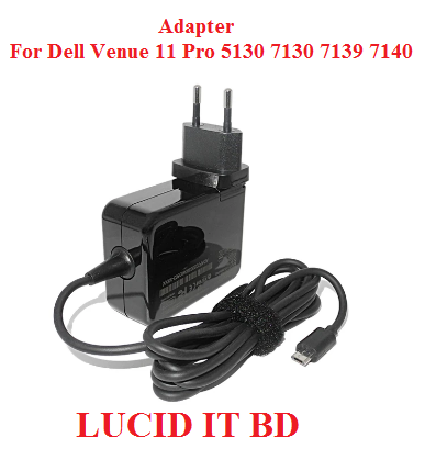 24W Charger AC Adapter For Dell Venue 11 Pro 5130 7130 7139 7140 tablet