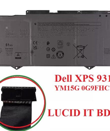 New Battery Compatible with Dell XPS 13 9315 [Not for 2-in-1] 0G9FHC G9FHC