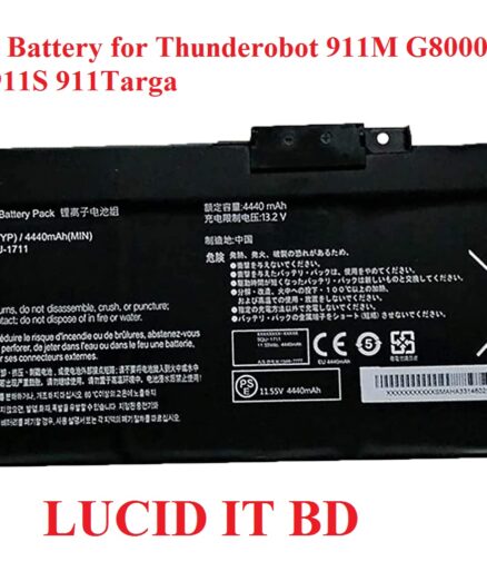 Genuine SQU-1711 Battery for Thunderobot 911M G8000M 911Air G7000M 911S 911Targa