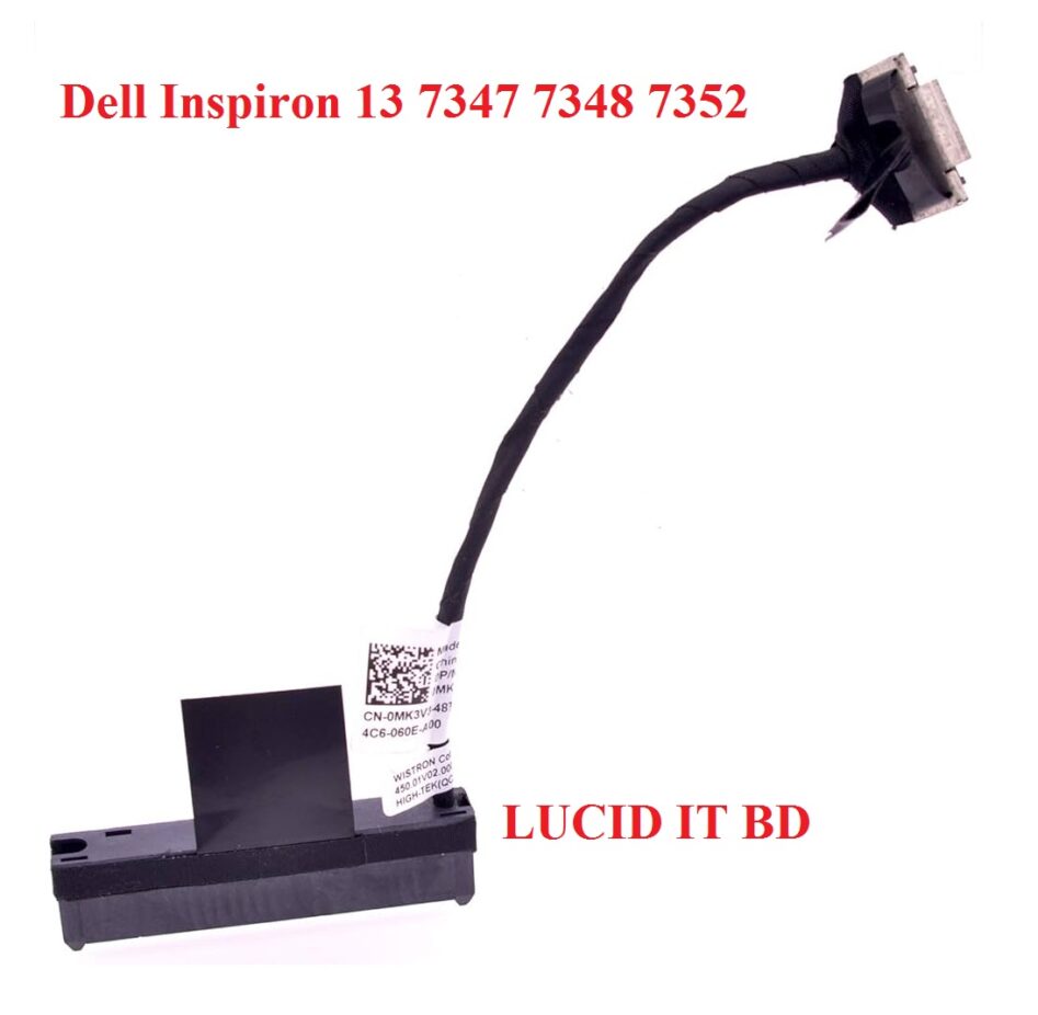 SATA Hard Drive Cable HDD Connector Replacement for Dell Inspiron 13 ...