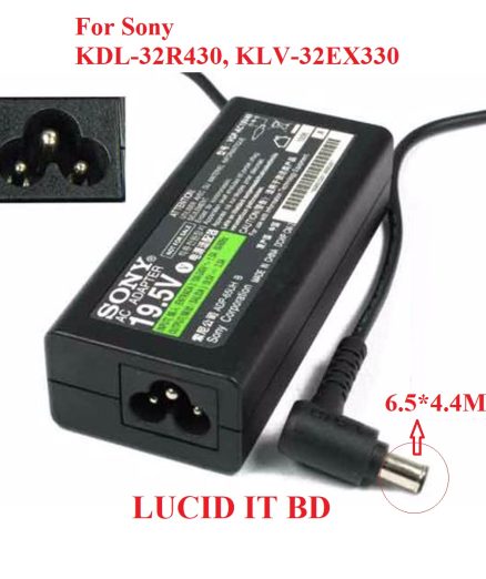 SONY Vaio TV Adapter & charger Brand new ACDP-060S01, ACDP-060S03, ACDP-060E02, ACDP-060E01, ACDP-060L01, Laptop ac adapters 19.5v 3.05A - 19.5v 3.3A 19.5v 3.9A DC port size 6.5*4.4mm