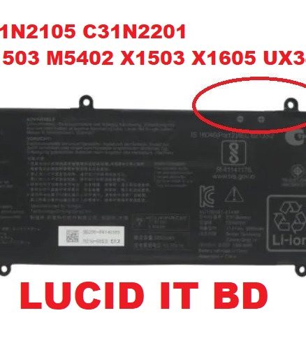 Asus C31N2105 C31N2201 11.61V  5895mAh Asus M1503 M5402 X1503 X1605 UX3404 battery