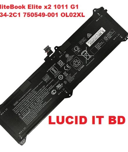 OL02XL, 0L02XL, 750334-2B1, 750334-2C1, 750549-001, 750549-005, 750549-006, HSTNN-DB5Z Battery For HP EliteBook Elite x2 1011 G1 750334-2C1 750549-001