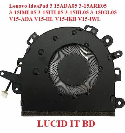 New Laptop CPU Cooling Fan for Lenovo IdeaPad 3 15ADA05 3-15ARE05 3-15IML05 3-15ITL05 3-15IIL05 3-15IGL05 V15-ADA V15-IIL V15-IKB V15-IWL 15 81W10094US Series 5F10S13910 Fan DC28000F3V0 BAPB0807R5HY006