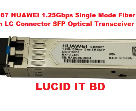 S4016067 HUAWEI 1.25Gbps Single Mode Fiber 10km 1310nm LC Connector SFP Optical Transceiver Module