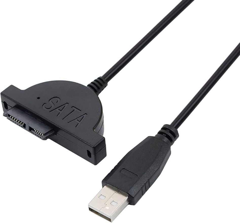 Pin Dvd Rom USB 2.0 to 7+6 13 Pin Slimline Slim SATA Laptop CD/DVD ROM Optical ...