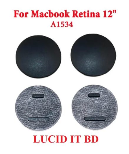 New 4-x Apple Macbook Pro Retina A1534 2015-2016-2017 Bottom Base rubber Feet Pads