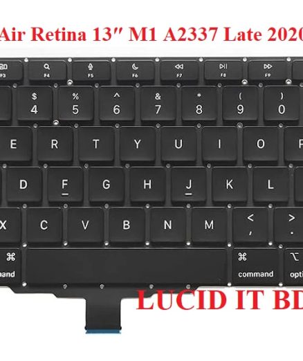 New A2337 Keyboard US Standard Replacement for MacBook Air Retina 13″ M1 A2337 Late 2020 Year