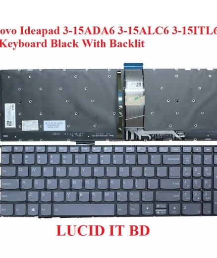 New Lenovo Ideapad 3-15ADA6 3-15ALC6 3-15ITL6 US Keyboard with Backlit