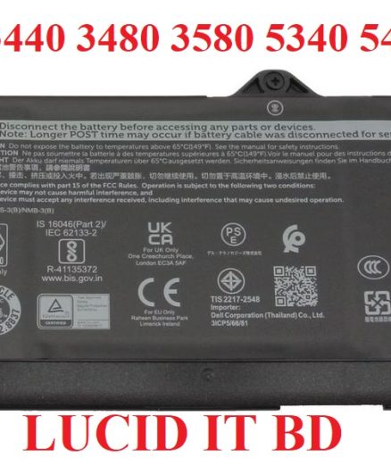New R73TC DR02P Battery for Dell Latitude 3340 3440 3480 3580 5340 5440 5540