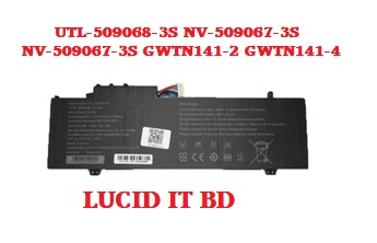 Battery NV-509067-3S UTL-509068-3S 5376275P 5375275P UTL-519068-3S 5376275P Replacement for Gateway GWTN141-10BL GWTN141-10BK GWTN156-9SL GWTN-156-9BL GWTN156-11BK GWTN156-1 GWTN156-7BL