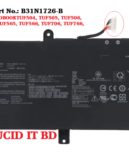 B31N1726-B Battery for ASUS FX80 FX80G FX86 TUF Gaming A15 FA506 FA506IU FA706II