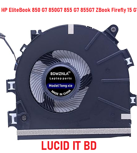 Replacement New Laptop CPU Cooling Fan for HP EliteBook 850 G7 850G7 855 G7 855G7 ZBook Firefly 15 G7 Series M05261-001 HSN-141C-5 EG75050S1-1C021-S9A 6033B0091901 DC5V 0.45A Fan
