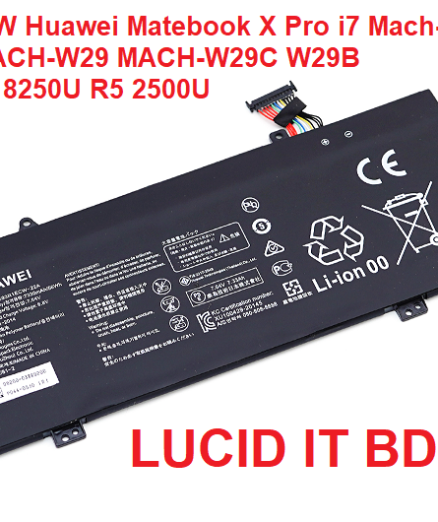 HB4593R1ECW Battery For Huawei Matebook X Pro 14" KPL-W00 KLV W29C MACH W29 W19C W29B "GRADE A" KLVL WFE9 KLVC WAH9L WFH9L WX9