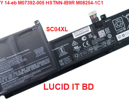 New Original SC04XL Battery for HP ENVY 14-eb M07392-005 HSTNN-IB9R M08254-1C1