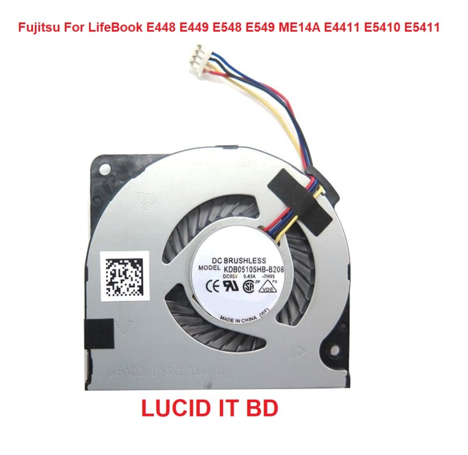 Fan Processor Fujitsu R727 Replacement Laptop CPU Fan For Fujitsu For LifeBook E448 E449 E548 E549 ...
