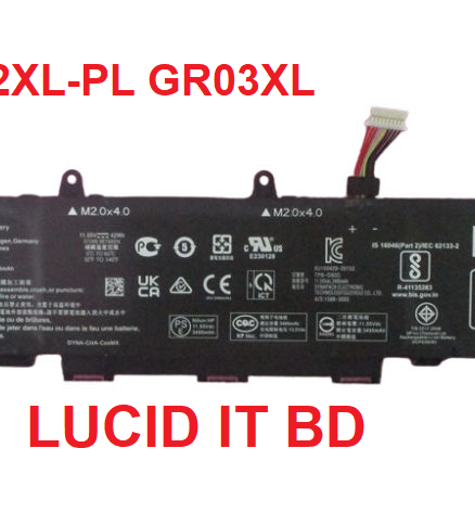 Original GR03XL Laptop Battery For HP ProBook 635 AERO G7 series