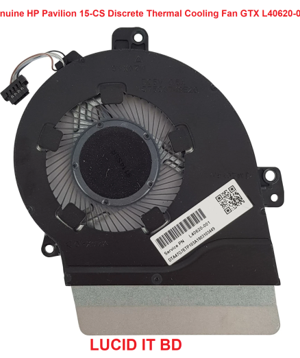 Genuine HP Pavilion 15-CS Discrete Thermal Cooling Fan GTX L40620-001