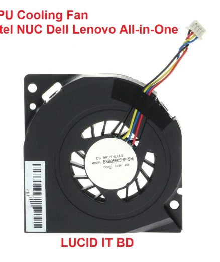 New CPU Cooling Fan for Intel NUC Dell Lenovo All-in-One Lenovo S500 S300 S700 S756 B300 B305 A4980 BSB05505HP CT02 BSB05505HP-SM X03 DF5400805L10T FFTK P/N: BSB05505HP-SM DC5V 0.45A 5.5cm 4pin