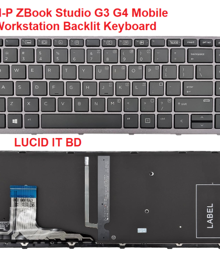 Laptop Keyboard for HP ZBook Studio G3 G4 Mobile Workstation Backlit Keyboard US NSK-CY1BC 841681-001