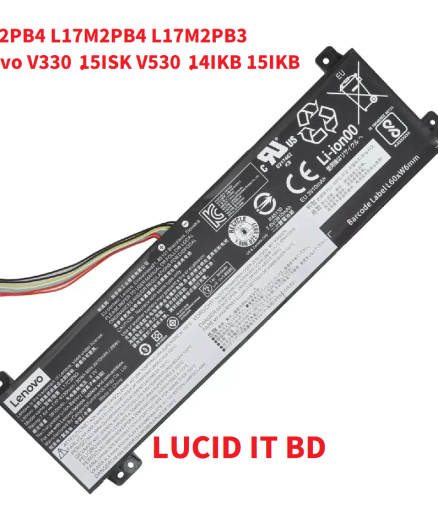 Original New L17C2PB3 L17L2PB3 L17M2PB3 L17C2PB4 L17L2PB4 L17M2PB4 Laptop Battery 7.72V 5055mAh For V330-15IKB V530-14 530-15