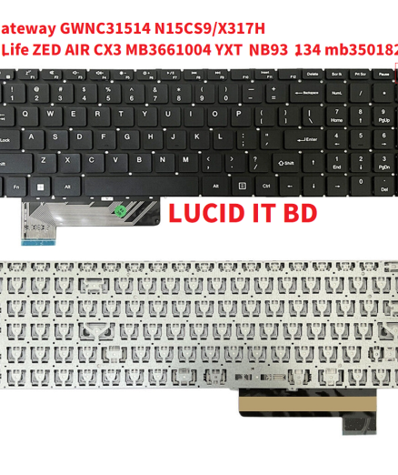 Gateway GWNC31514 N15CS9/X317H X317C US RU Laptop Keyboard For I-Life ZED AIR CX3 MB3661004 YXT-NB93-134 mb3501821 Replacement Keyboards Notebook