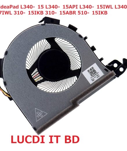 CPU Cooling Fan DC28000E0F0 Replacement for Lenovo IdeaPad L340-15 L340-15API L340-15IWL L340-17API L340-17IWL 310-15IKB 310-15ABR 510-15IKB