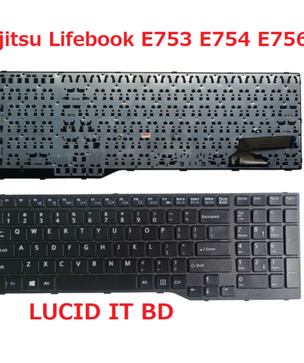 New US English Laptop Keyboard for Fujitsu Lifebook E753 E754 E756