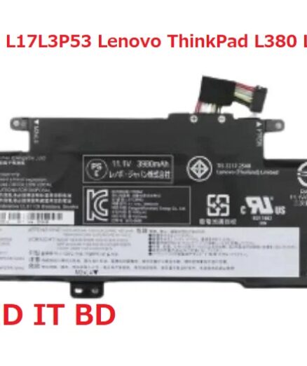 L17L3P53 L17C3P53 L17M3P55 Battery For Lenovo ThinkPad S2 Yoga L380 L390 01AV481-LUCID Computers
