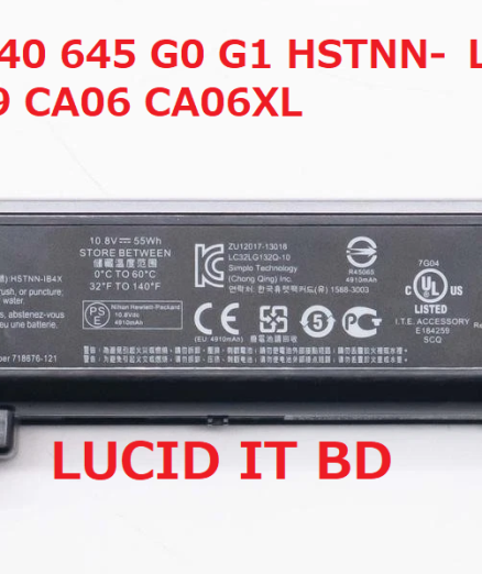 Battery CA09 CA06 CA06XL For HP ProBook 640 645 G0 G1 HSTNN-LB4X - KBM Technology