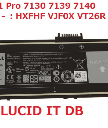 HXFHF VJF0X VT26R XNY66 0VJF0X 0VT26R Laptop Battery Compatible for Dell Venue 11 Pro 7130 7139 7140 Tablet Laptop Battery